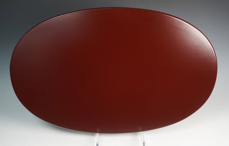 輪島塗 箱瀬淳一 作 小判膳 盆 5枚 紙箱 懐石道具 ヴァン クリーフ