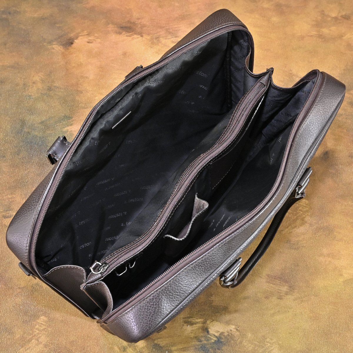 本物 超美品 テストーニ 最高級グレインレザー 2WAYメンズビジネス