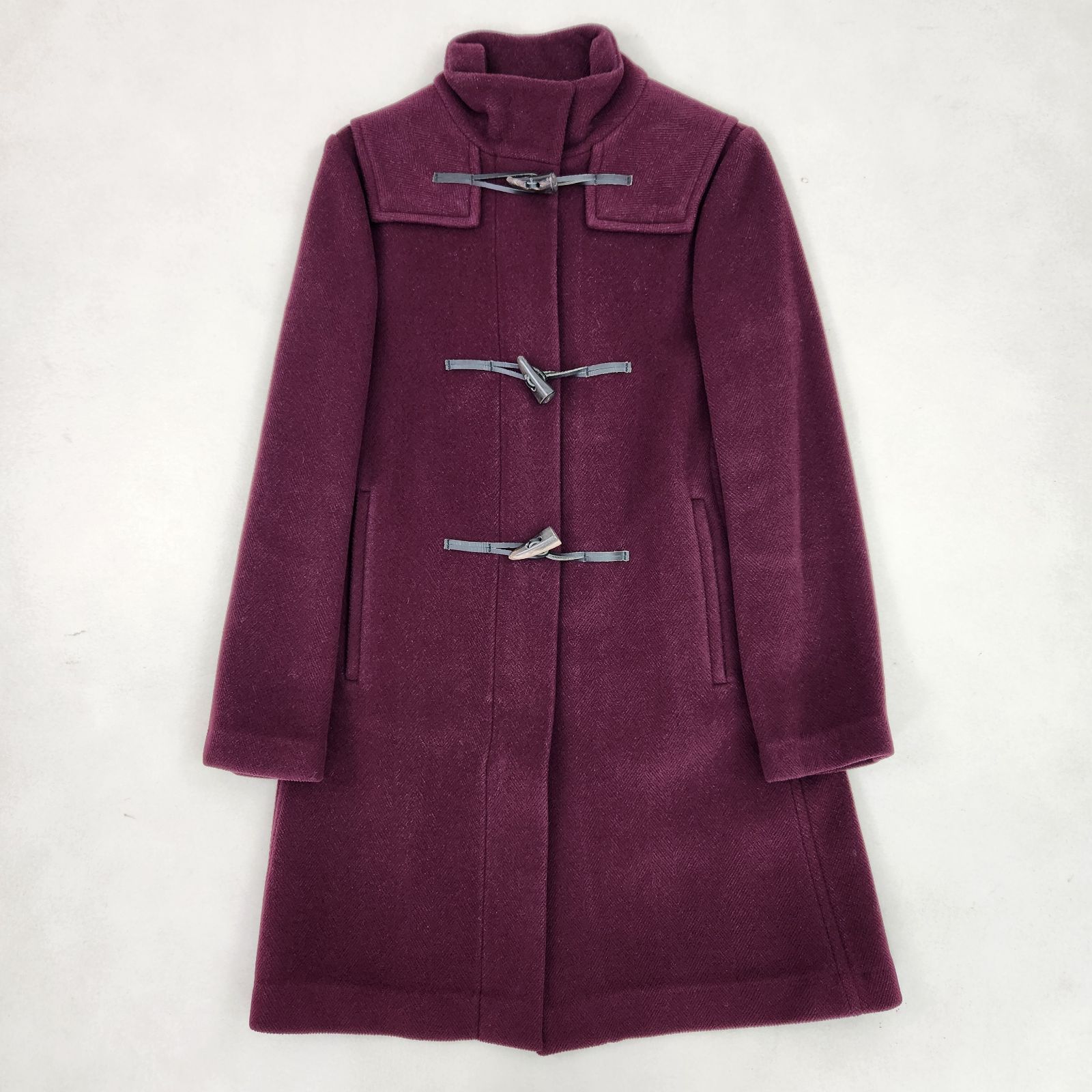 BURBERRY LONDON ロングダッフルコート トグルボタン 一枚仕立て