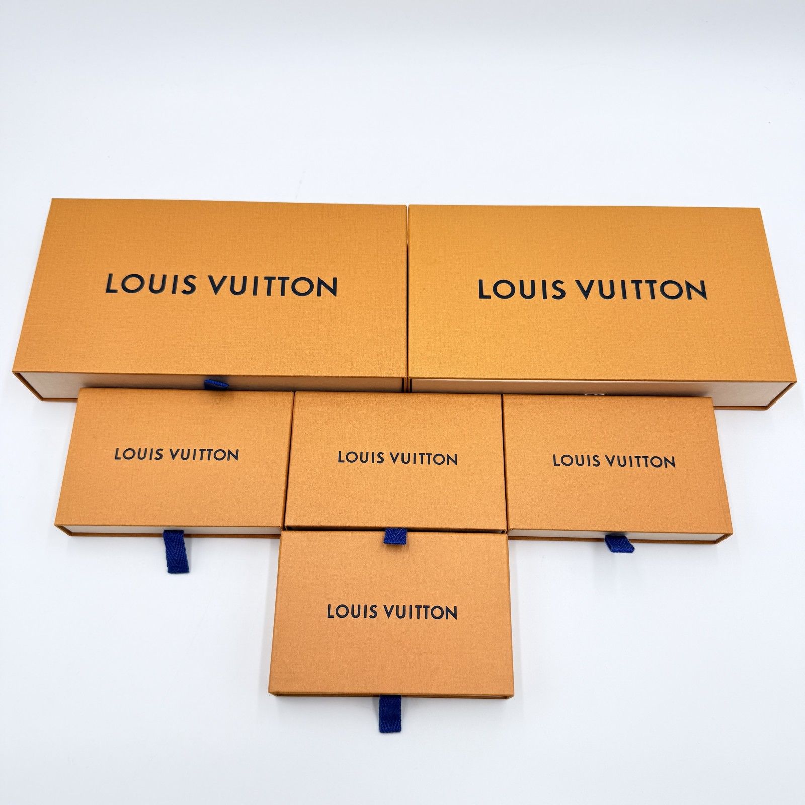 LOUIS VUITTON ギフトボックス 6点セット LOUIS VUITTON（ルイ・ヴィトン）ボックスセット ギフトボックス 大小6