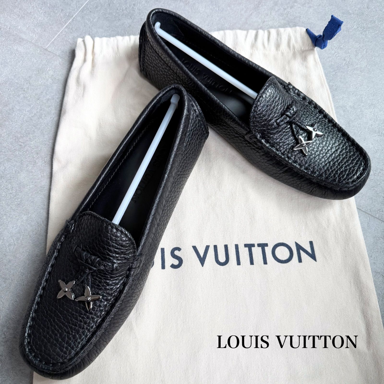 未使用品 LOUIS VUITTON ルイヴィトン ドライビングシューズ レザー
