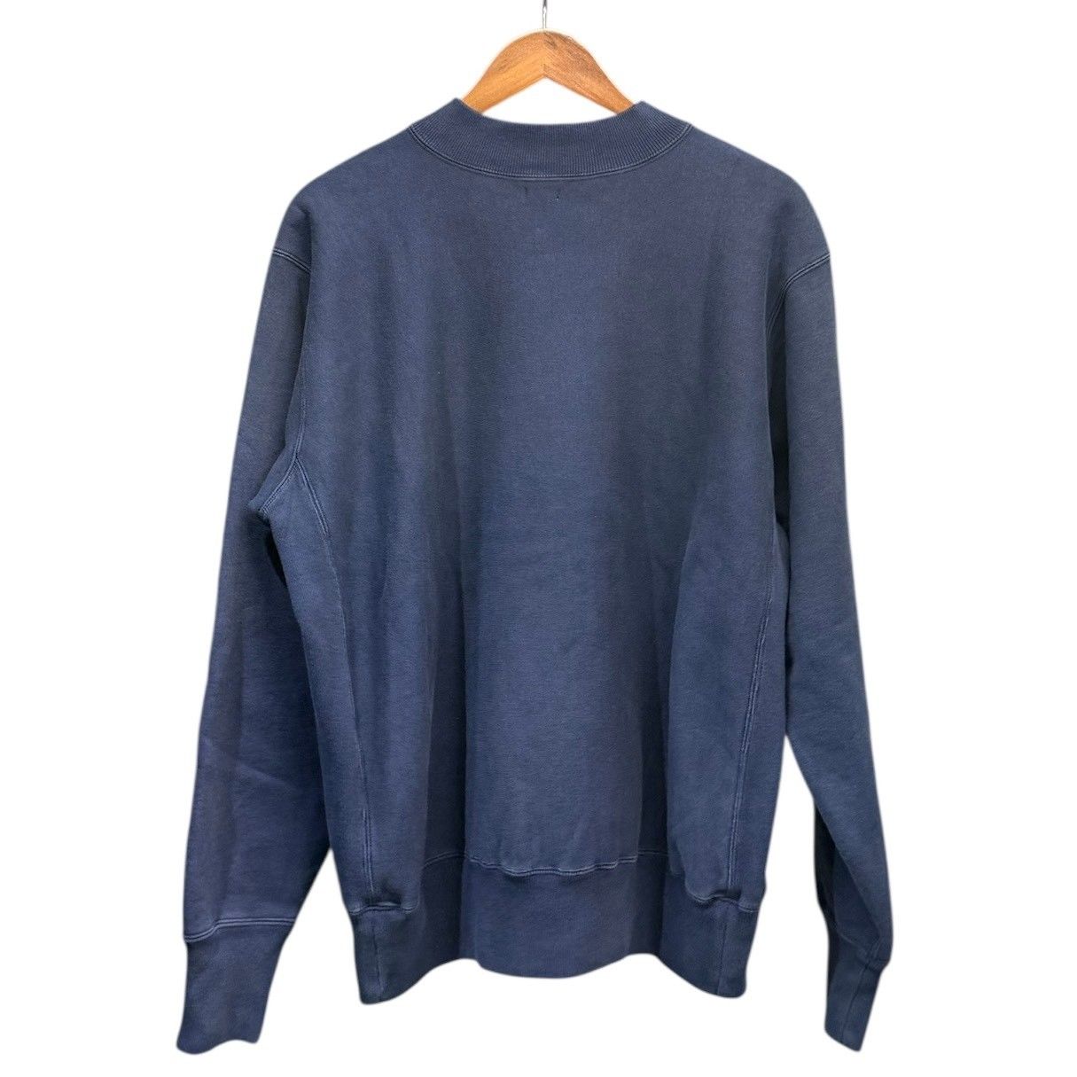 A.PRESSE アプレッセ 26SS Vintage Half Zip Rib Collar Sweatshirt