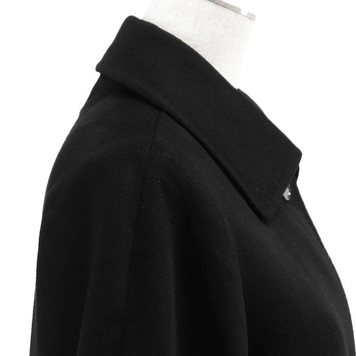 HERNO - イタリア製 Herno カシミア100% ブラック？ 濃紺？ ロング
