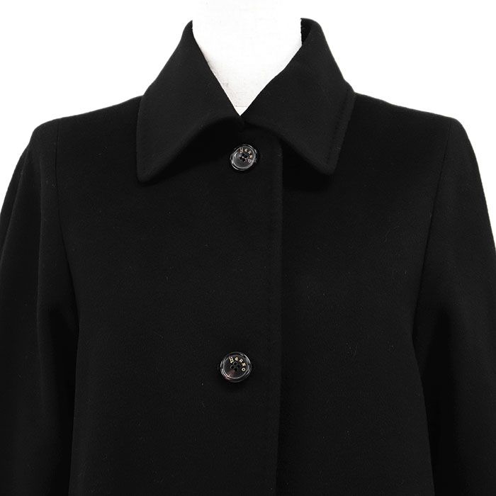 HERNO ヘルノ / 上質 カシミヤ100% ロングコート 50ブラック 黒 HERNO - イタリア製 Herno カシミア100% ブラック？ 濃紺？ ロング