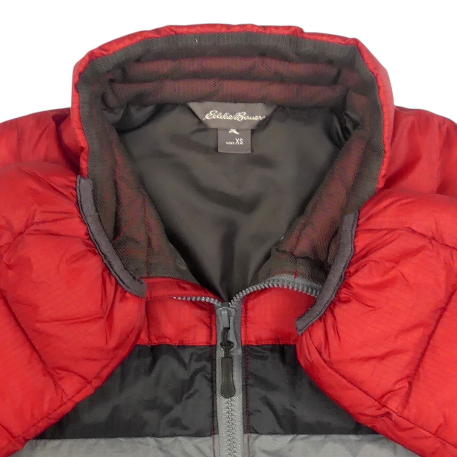 Eddie Bauer エディーバウアー ダウンジャケット アウトドア 赤 レッド 