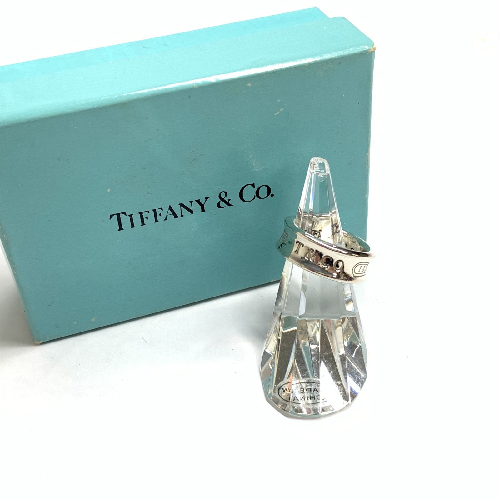 f001 C 16. 【新品磨き済】 TIFFANY＆Co. ティファニー リング 指輪 