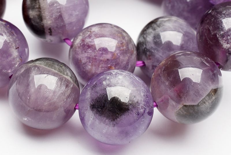 1点物】天眼模様 オーラライト23 11.5mm ブレスレット パワーストーン