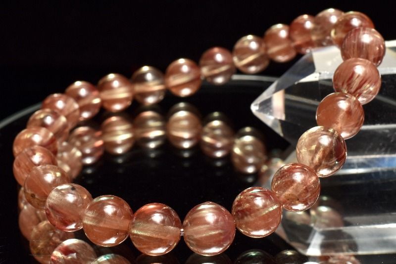 1点物】チベット産AAA☆カラーチェンジ アンデシン 7mm ブレスレット