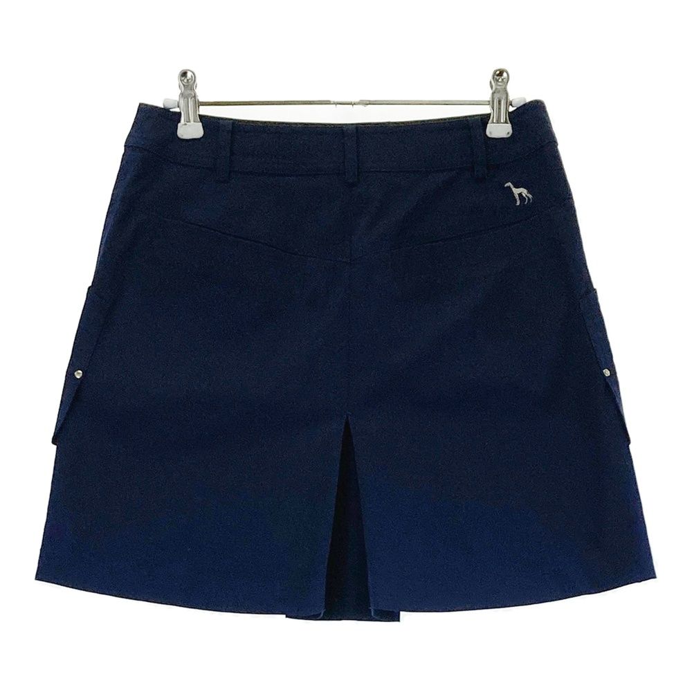 サイズ：36 ADABAT アダバット インナー付 スカート ネイビー系