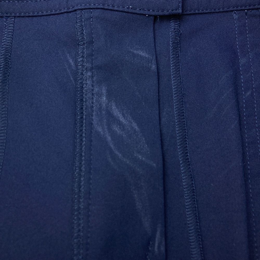 サイズ：36 ADABAT アダバット インナー付 スカート ネイビー系