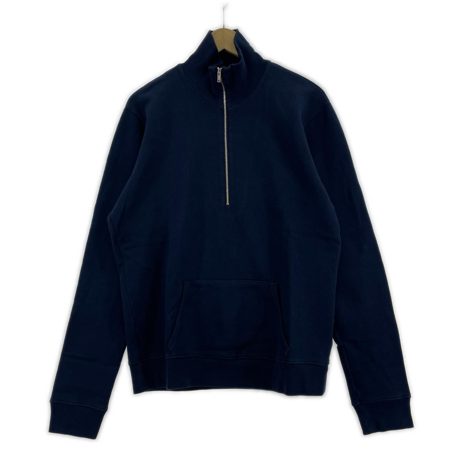 MAISON MARGIELA 16AW ﾊｰﾌｼﾞｯﾌﾟｴﾙﾎﾞｰﾊﾟｯﾁｽｳｪｯﾄ 48 ﾈｲﾋﾞｰ - メルカリ