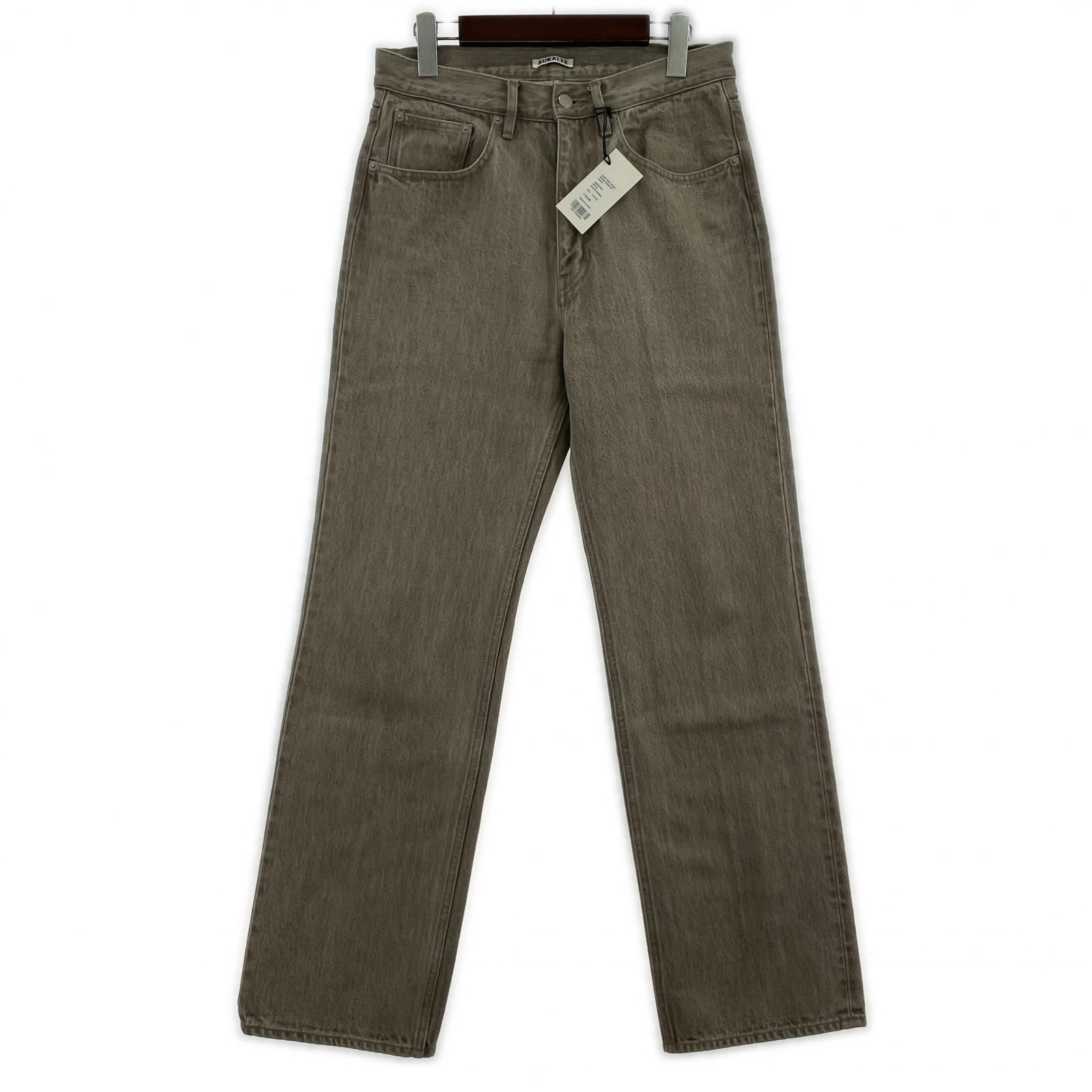 AURALEE 22SS HARD TWIST FADED BROWN DENIM 28 - メルカリ