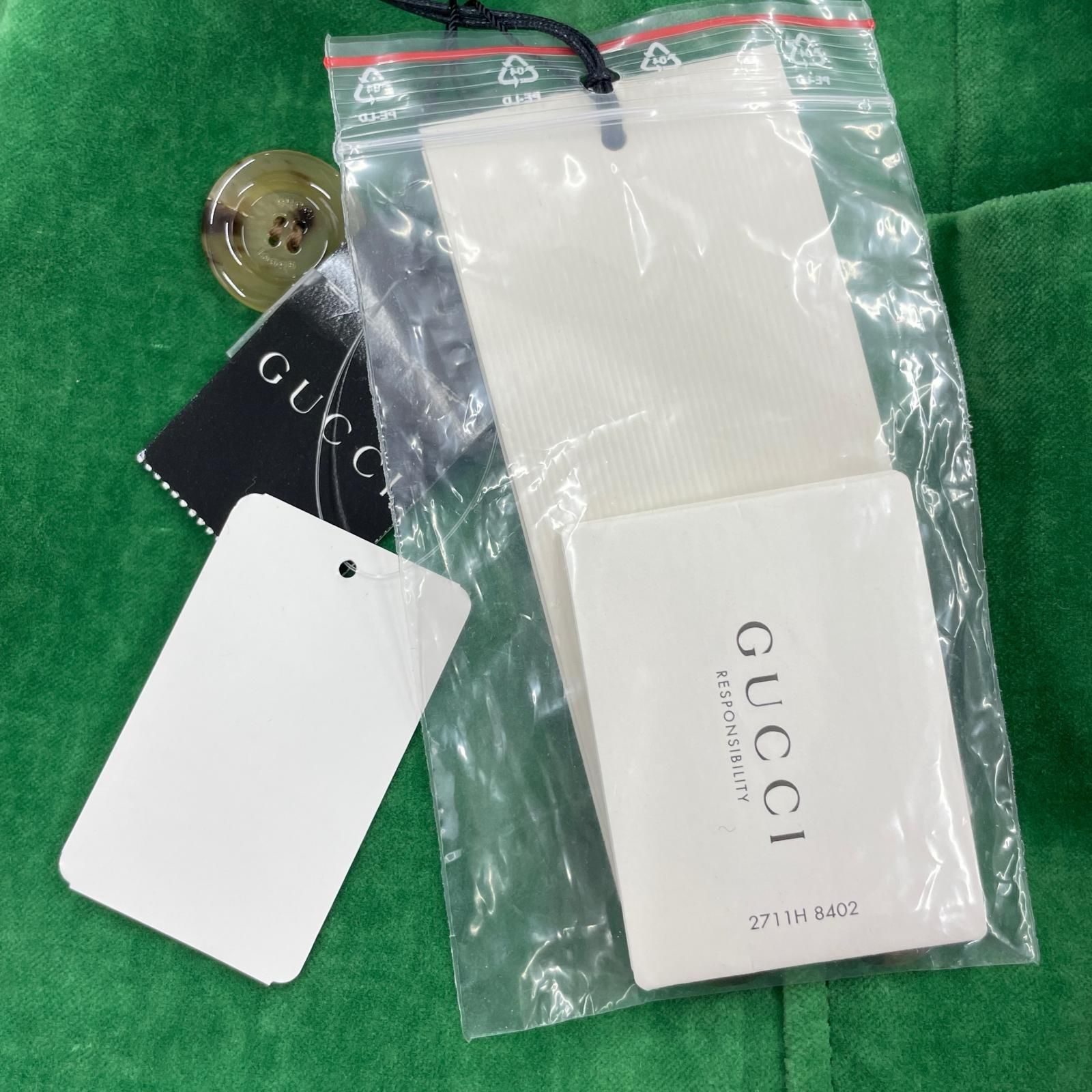 GUCCI ﾍﾞﾙﾍﾞｯﾄﾀﾞﾌﾞﾙﾌﾞﾚｽﾄﾃｰﾗｰﾄﾞｼﾞｬｹｯﾄ - メルカリ