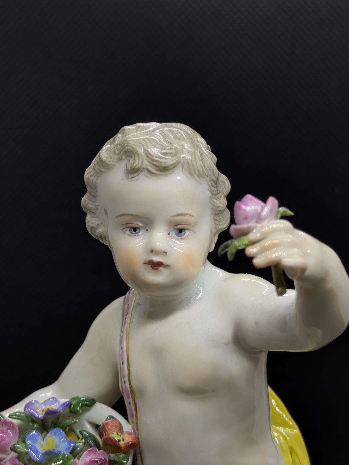 マイセン フィギュリン 四季の寓意「春」 1級品 ケンドラー原型 高さ