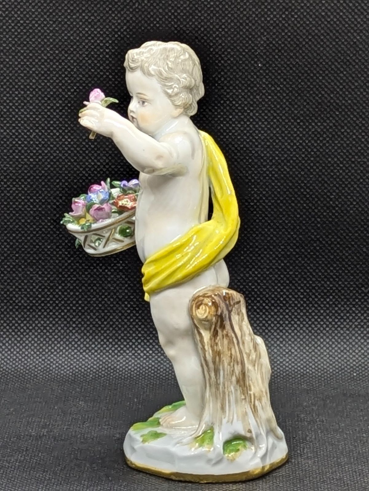 マイセン フィギュリン 四季の寓意「春」 1級品 ケンドラー原型 高さ