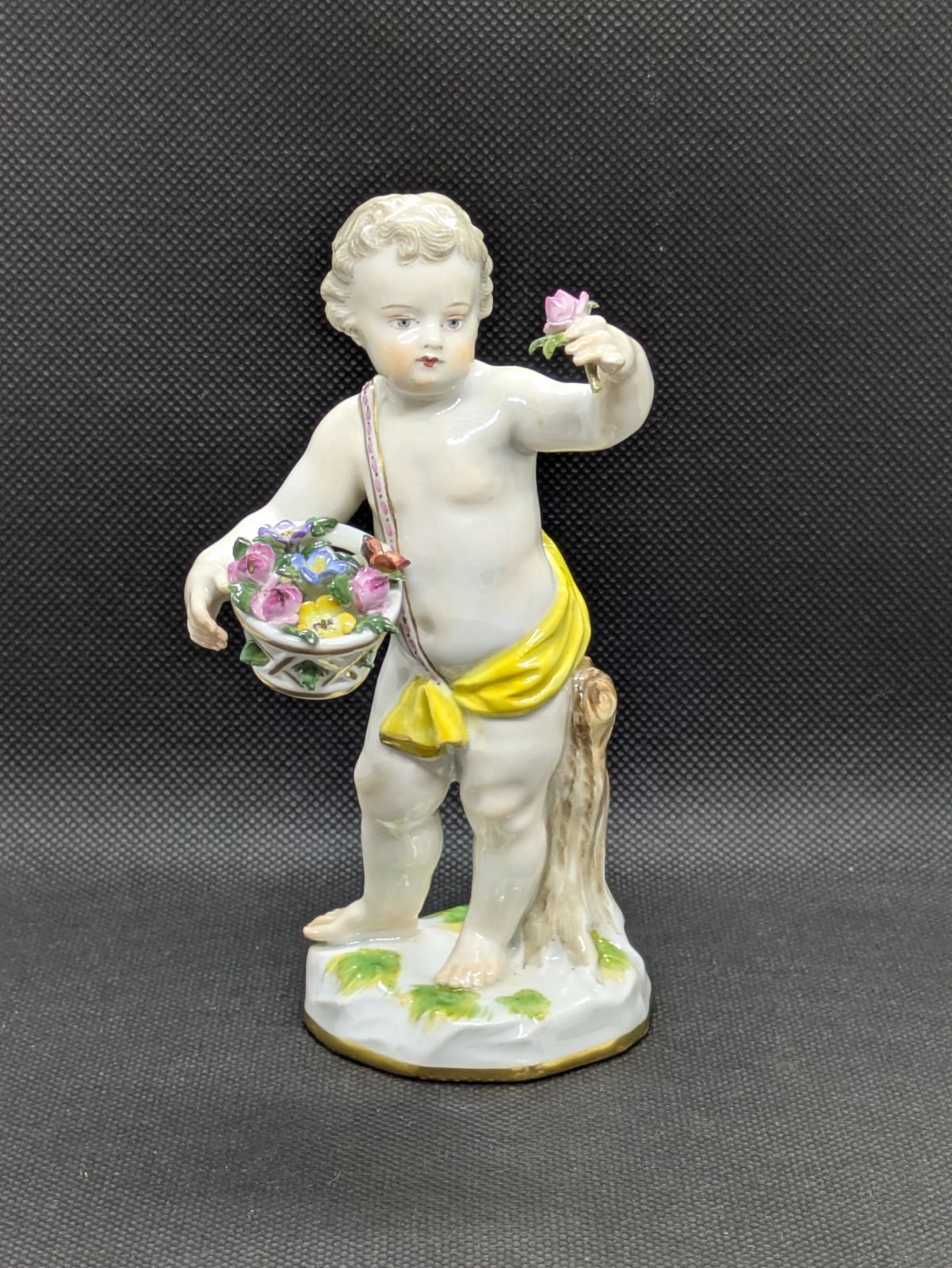 マイセン フィギュリン 四季の寓意「春」 1級品 ケンドラー原型 高さ