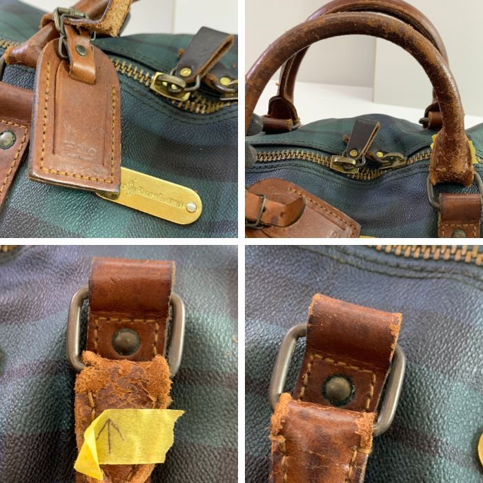 04w6172▽【中古】POLO RALPH LAUREN ポロ・ラルフローレン 千鳥格子柄