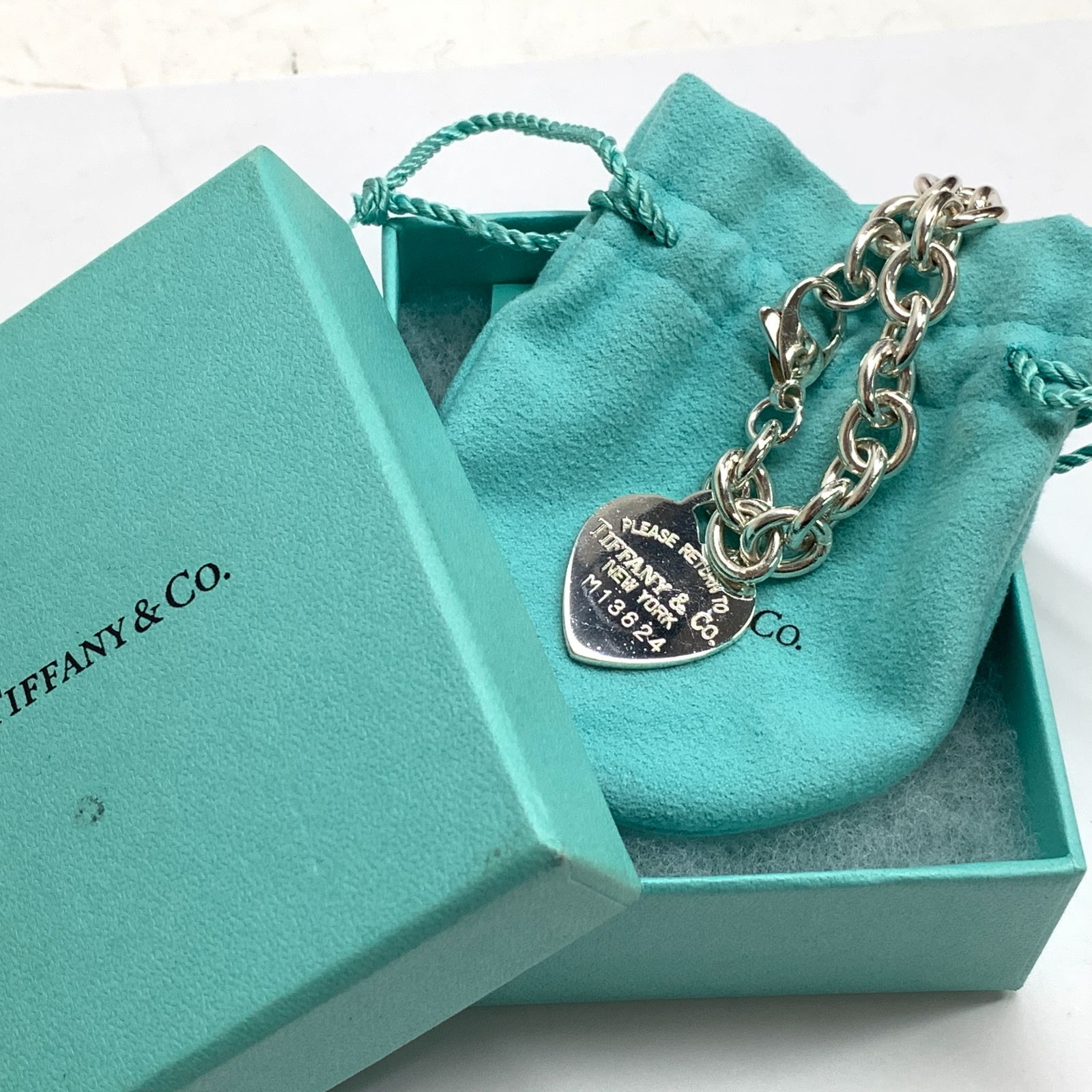 f001 C 23.【新品磨き済】 TIFFANY＆Co. ティファニー ブレスレット 