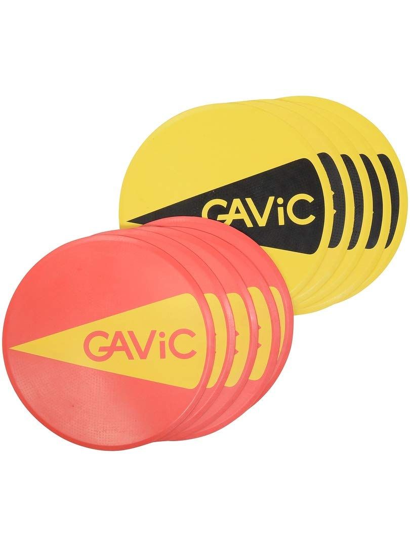 ガビック(GAViC) フラットマーカーセット YELREDトレーニング用品 2色×5枚入 GC1201