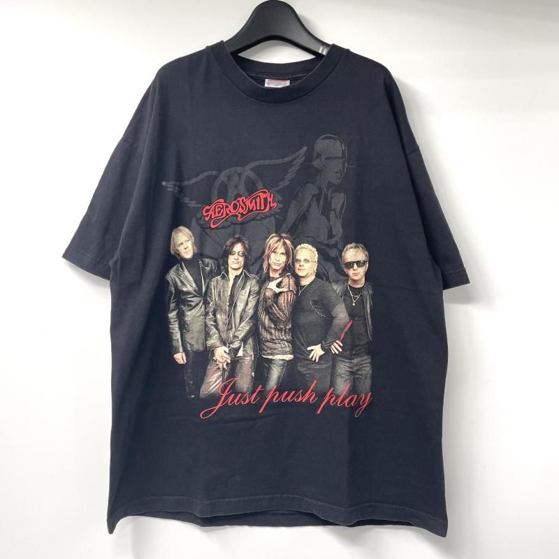 中古】AERO SMITH セクシーロボ 空山基 2001年 Tシャツ サイズXL