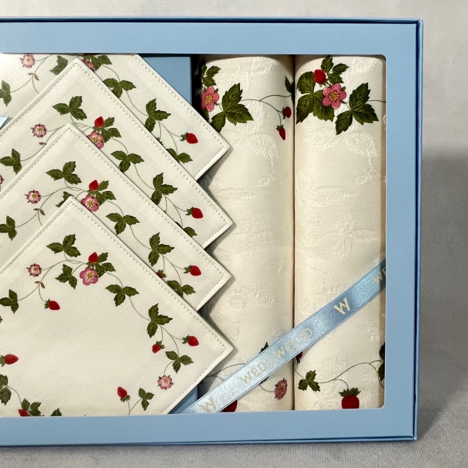 管2602-195】新品未使用☆WEDGWOOD ウェッジウッド ティーマット4枚