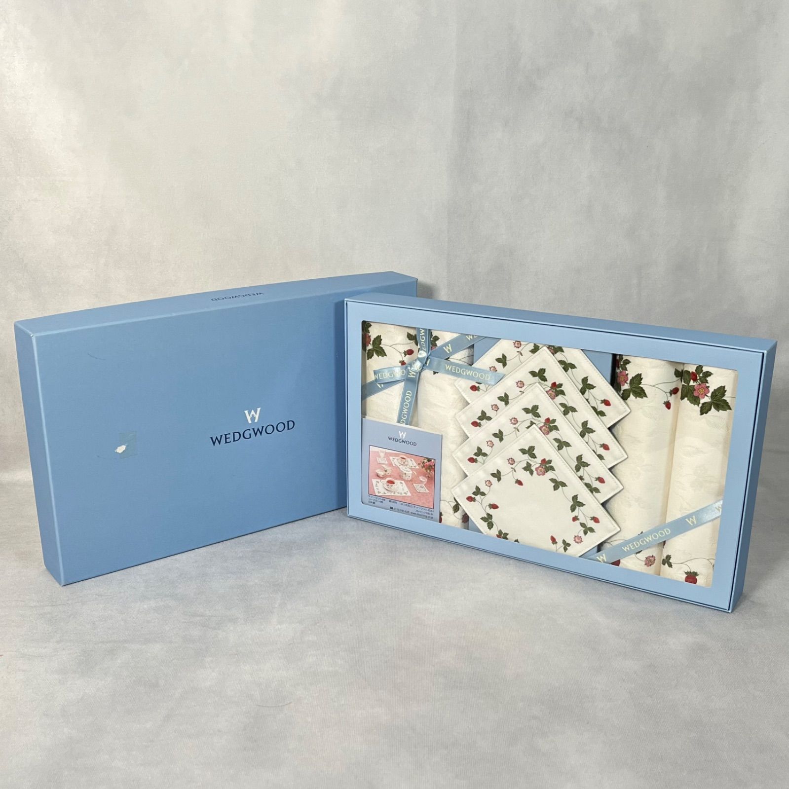 管2602-195】新品未使用☆WEDGWOOD ウェッジウッド ティーマット4枚