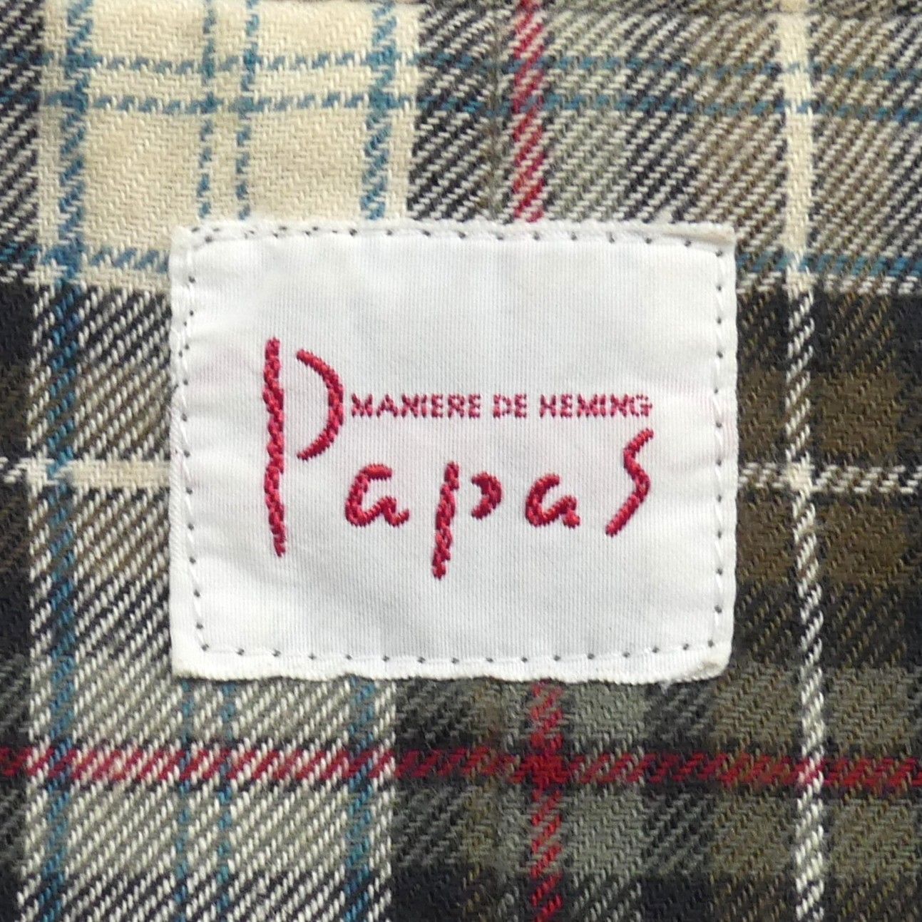 Papas パパス コーデュロイジャケット L ブルゾン 茶 古着 メンズ 