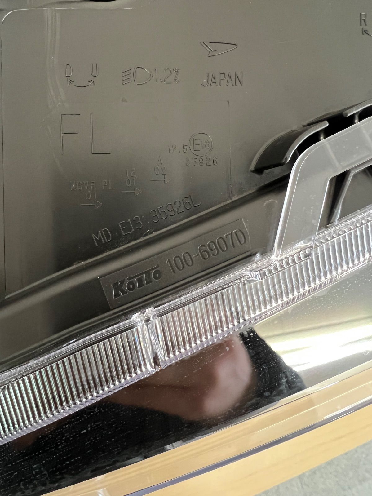 ダイハツ】タフト LA900S/LA910S 純正 左ヘッドランプ Koito100-6907D