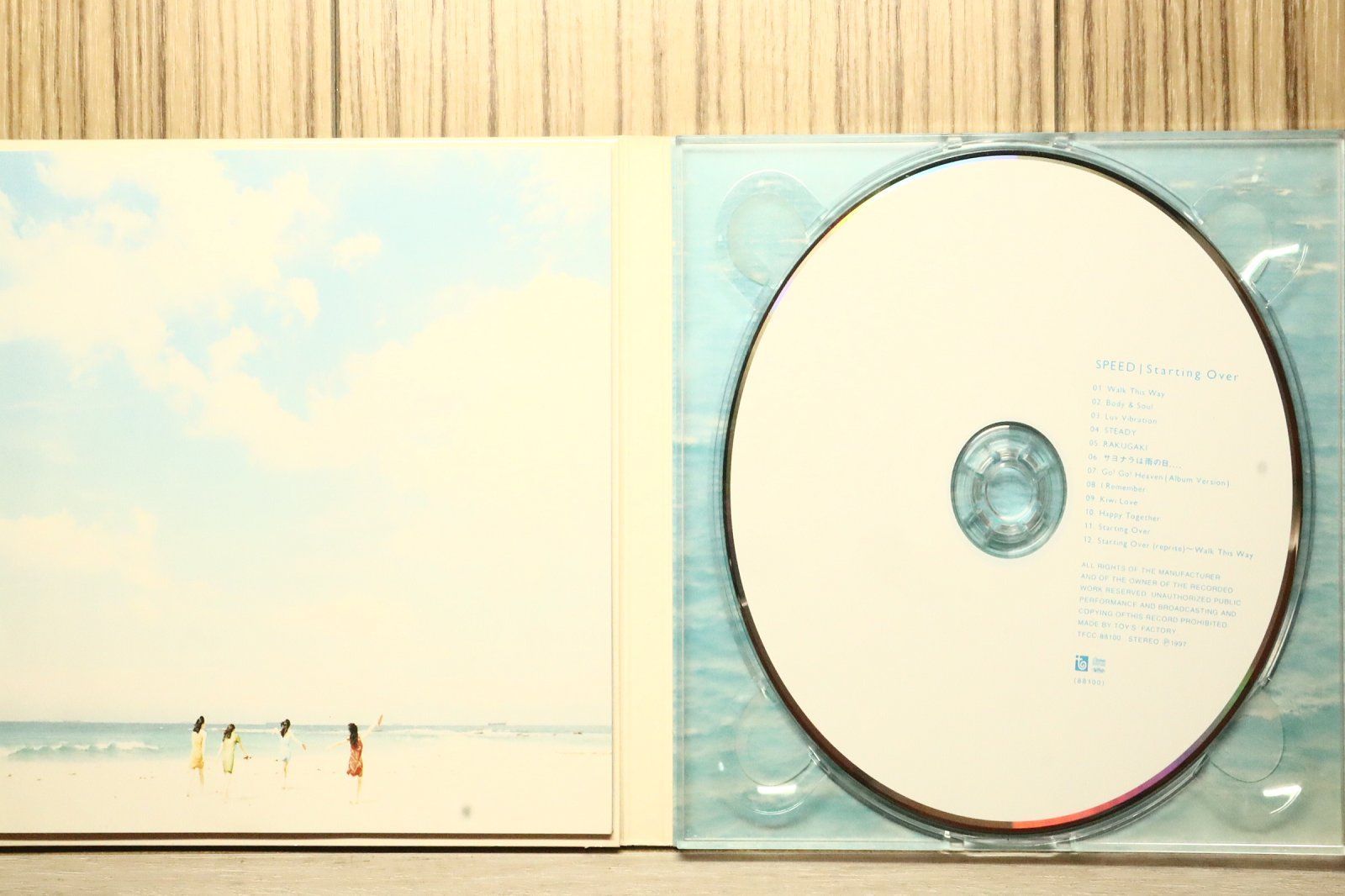 国内盤CD☆スピード/SPEED□ Starting Over 【TFCC88100/4988061881003