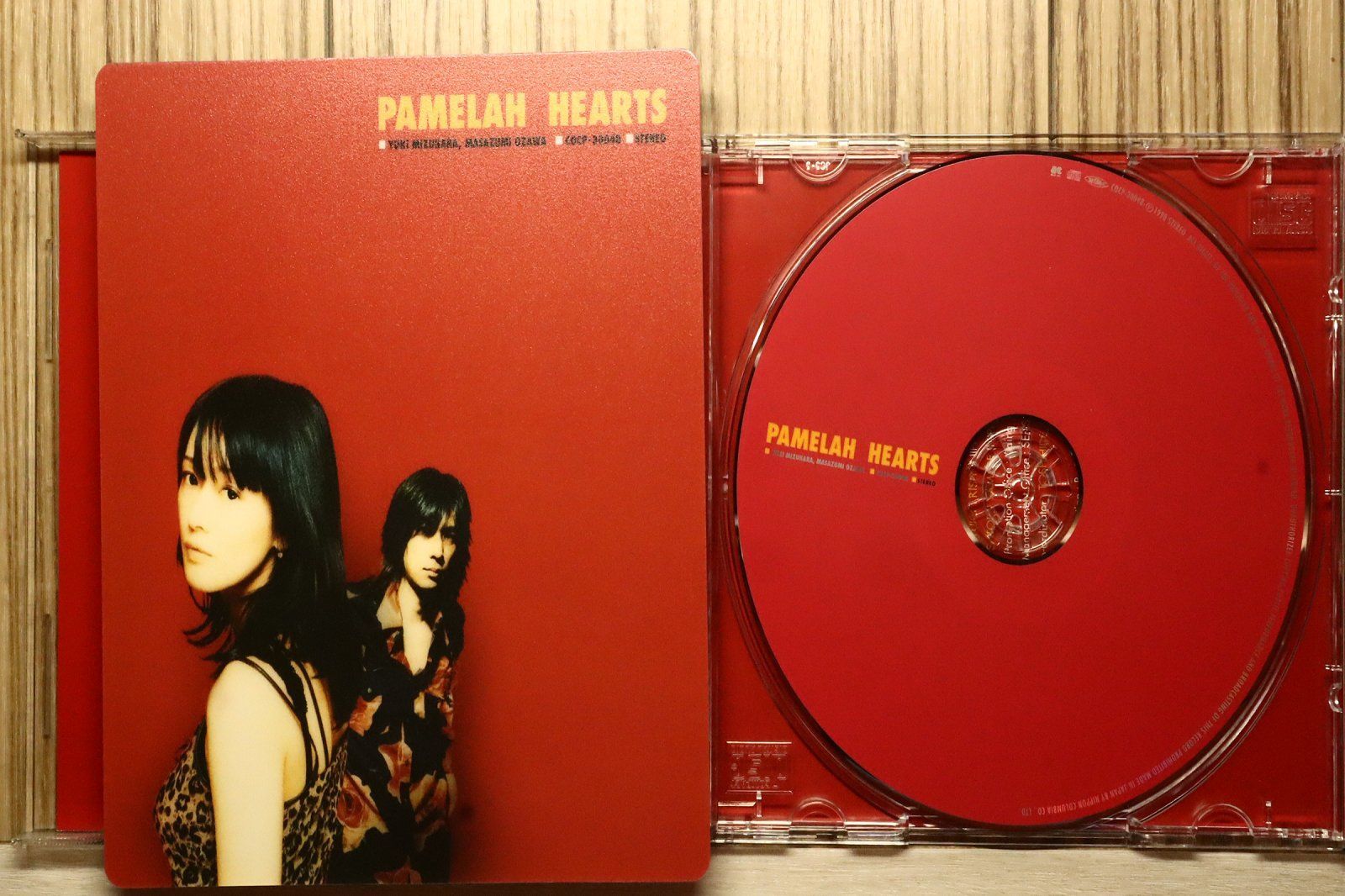 国内盤CD☆パメラー/PAMELAH□ HEARTS 【COCP30048/4988001219194