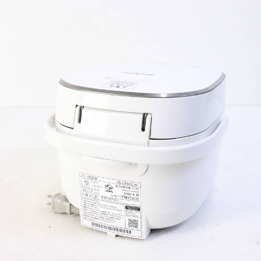 2020年製】 SHARP シャープ 3合炊き マイコンジャー炊飯器 KS-CF05C