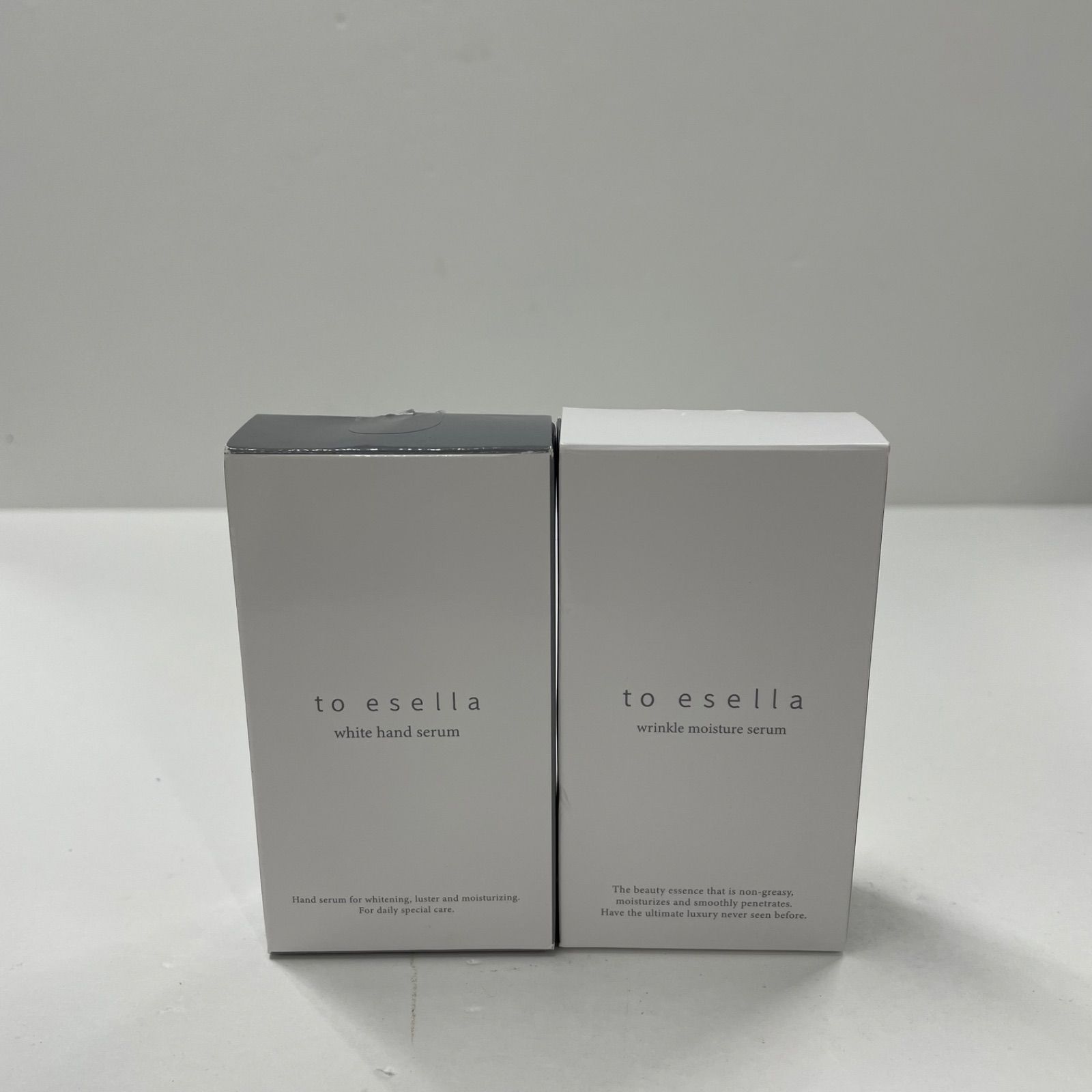 to esellaホワイトハンドセラム＆リンクルモイスチャーセラム20ml