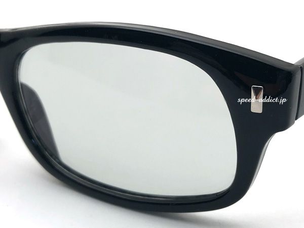 STRAIGHT TEMPLE BIKER SHADE BLACK × LIGHT SMOKE/ストレートテンプル