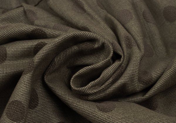 センソユニコSENSOUNICO 慈雨 ドットプリントタックサルエルパンツ