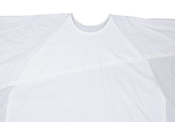 イッセイミヤケISSEY MIYAKE レイヤードドレープカットソー 白2 商品の