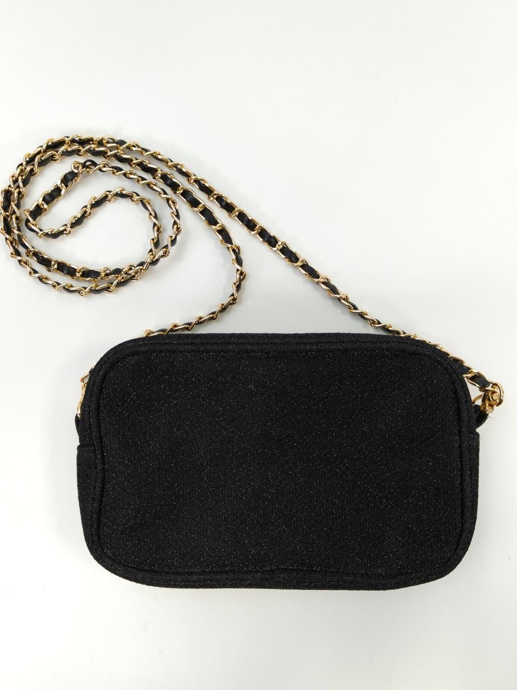 CHANEL シャネル ノベルティ 2Way ショルダーバッグ ポーチ ブラック