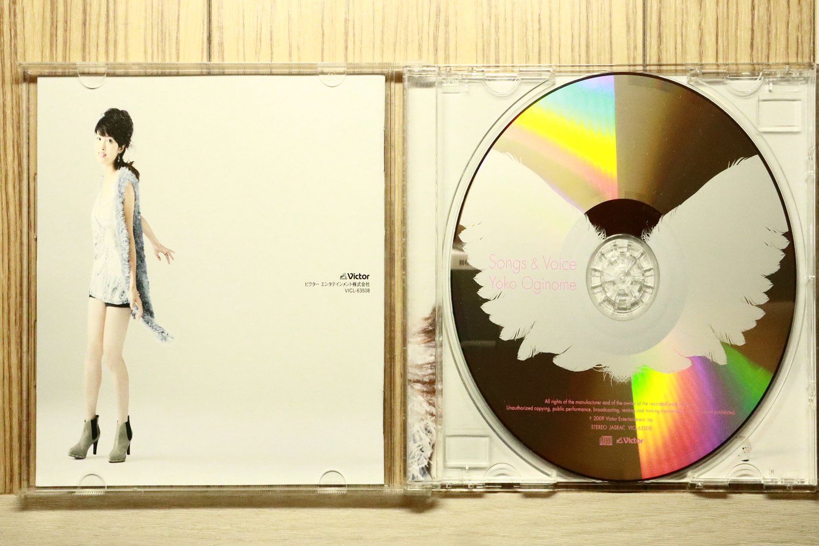 国内盤CD☆荻野目洋子/YOKO OGINOME□ Songs & Voice 【VICL63508