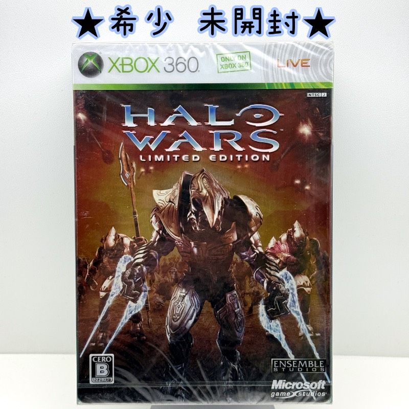 XBOX360 ヘイローウォーズ / Halo Wars プラチナ版 新品未開封 ☆希少 未開封☆Xbox360 Halo Wars LIMITED EDITION ヘイロー ウォーズ