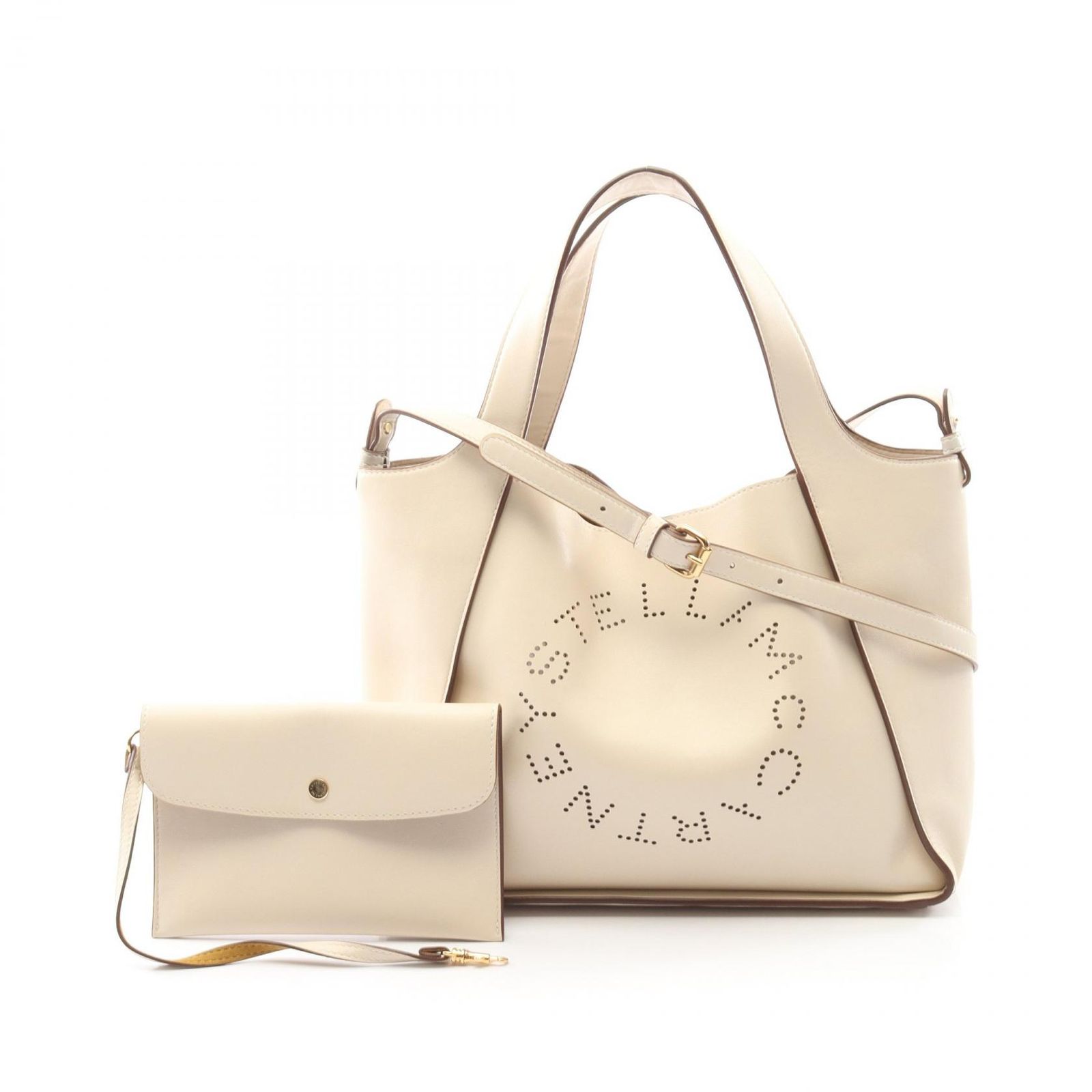 ステラマッカートニー Stella McCartney トートバッグ ステラ ロゴ 