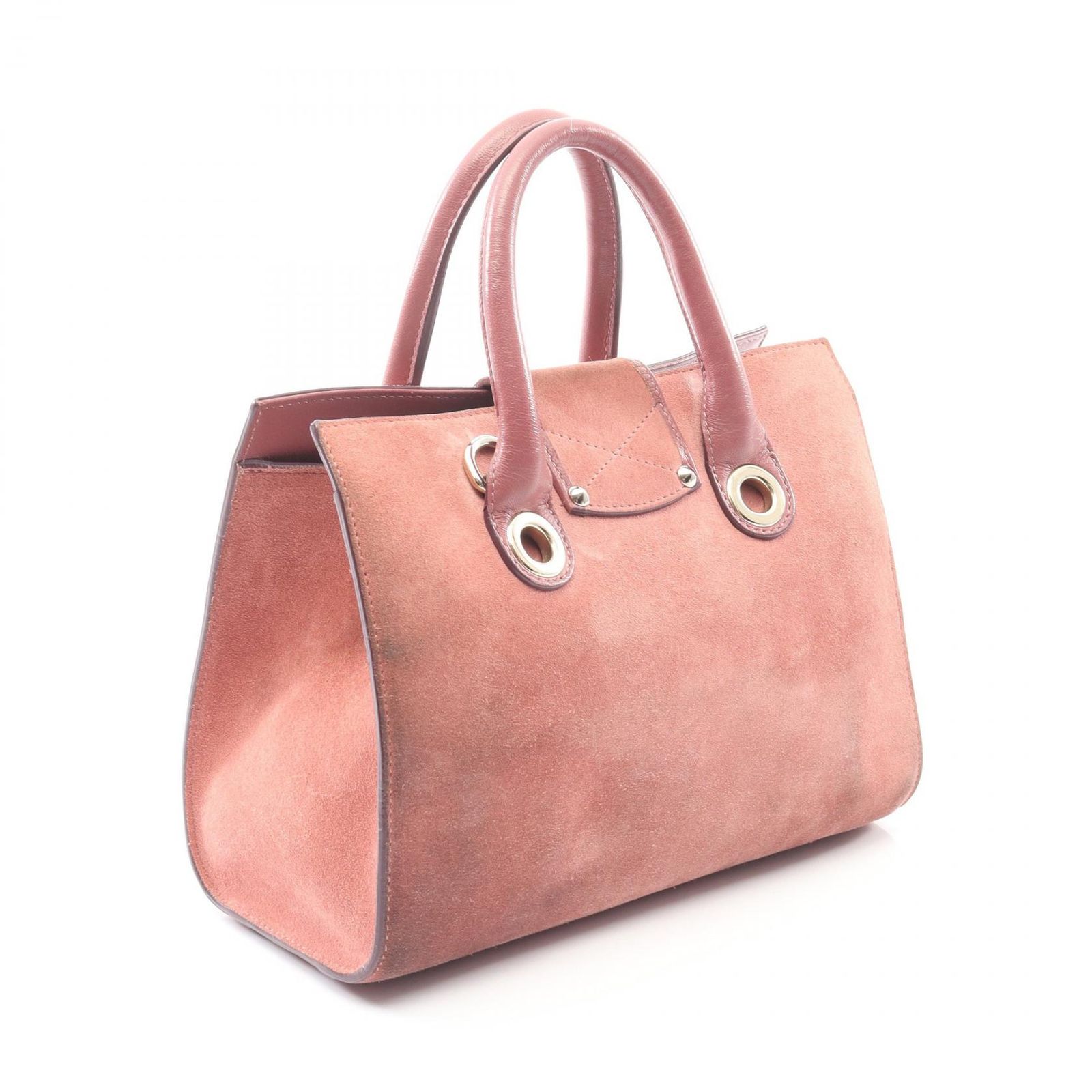 ジミーチュウ JIMMY CHOO ハンドバッグ ピンク スウェード レザー 2way 