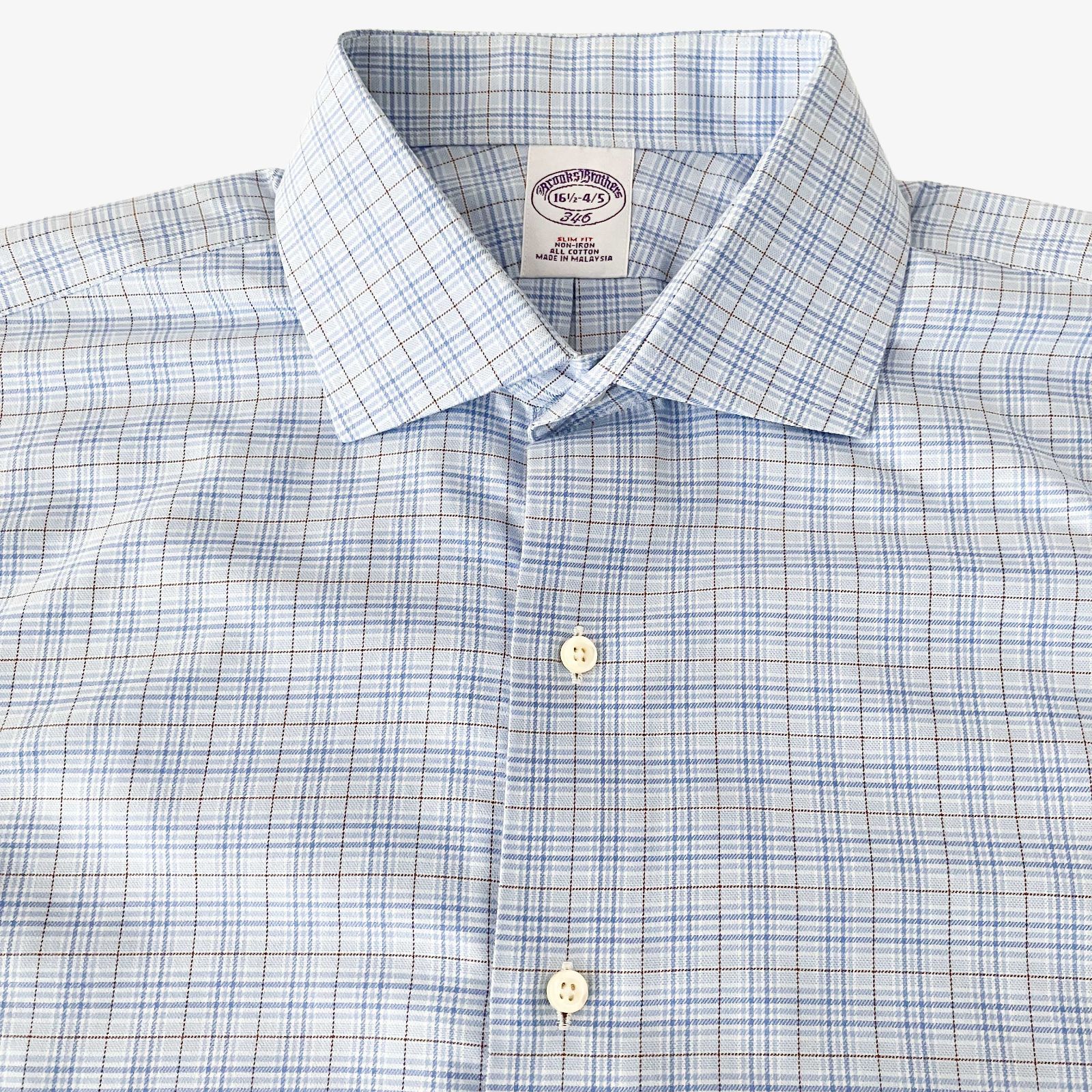 ブルックスブラザーズ brooksbrothers アンゴラ 16 1/2-34/35】Brooks Brothers(ブルックスブラザーズ) 346 ワイド