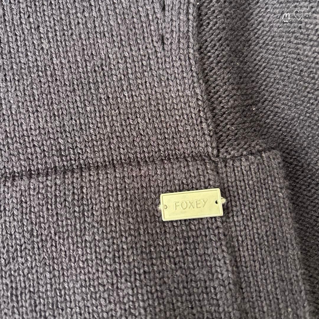 FOXEY フォクシー リリーパーカー 42 コットンシルク フーディ