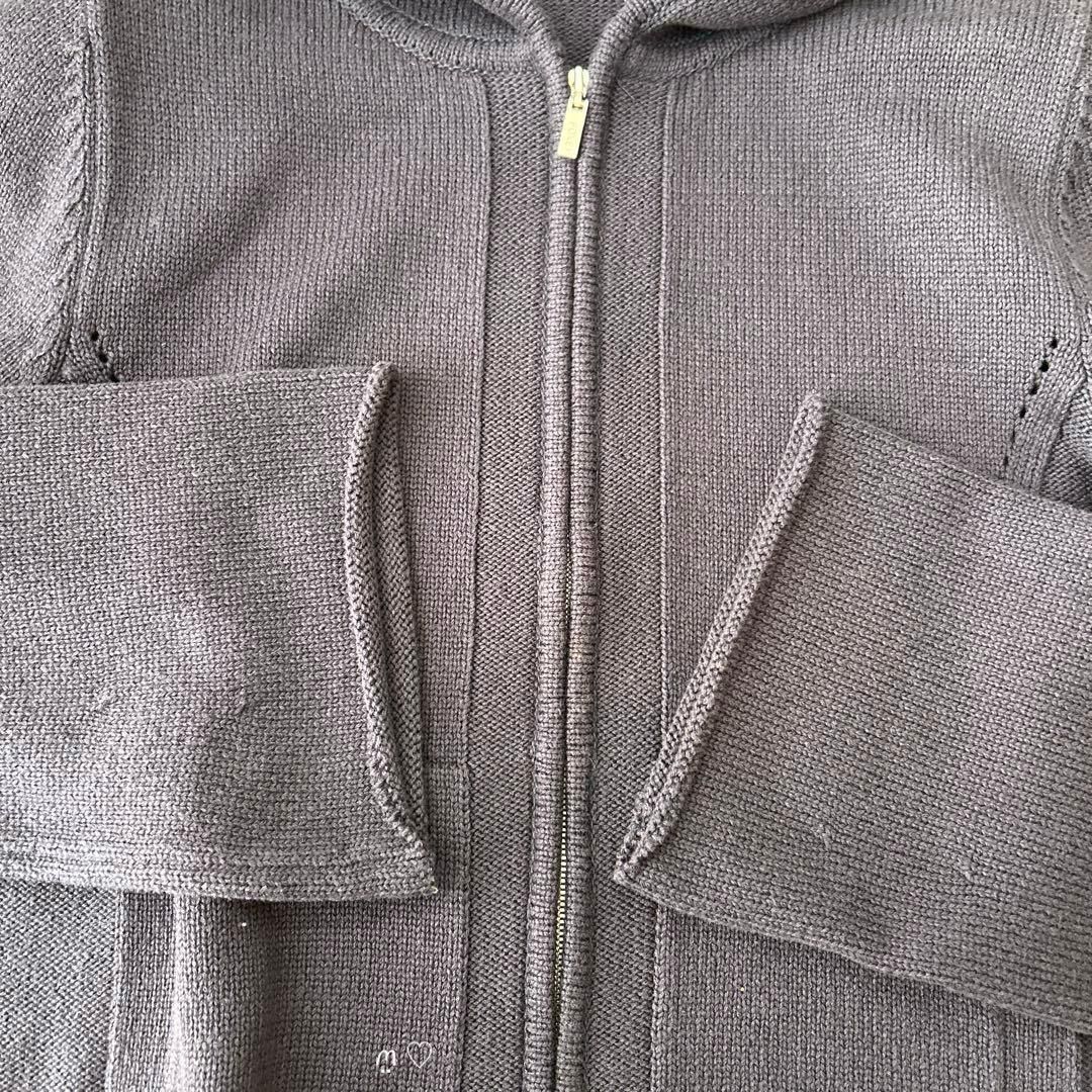 FOXEY フォクシー リリーパーカー 42 コットンシルク フーディ