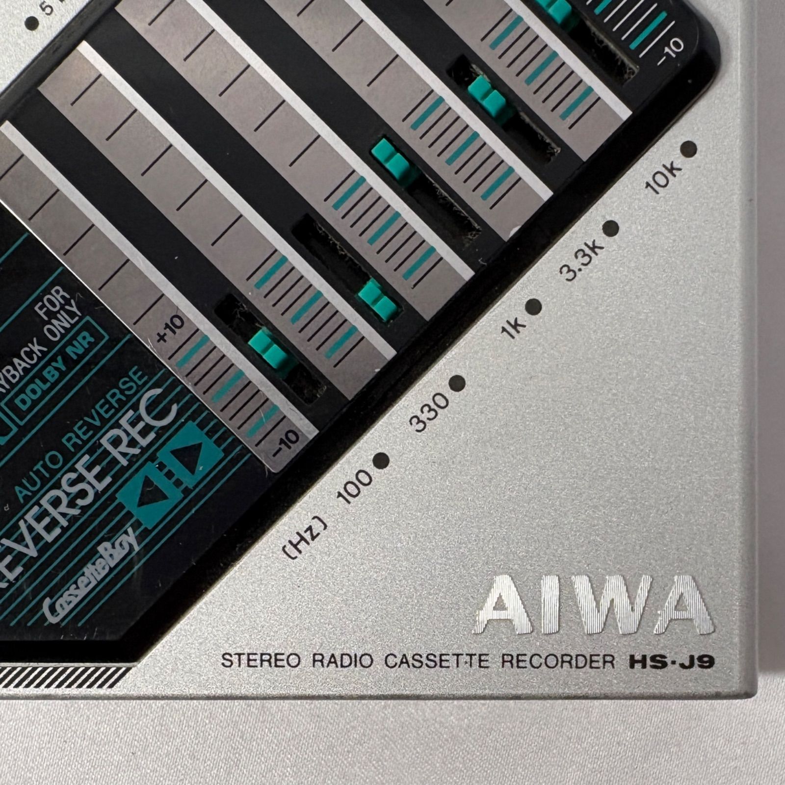 ジャンク】AIWA アイワ HS-J9 CassetteBoy ポータブル ステレオラジオ