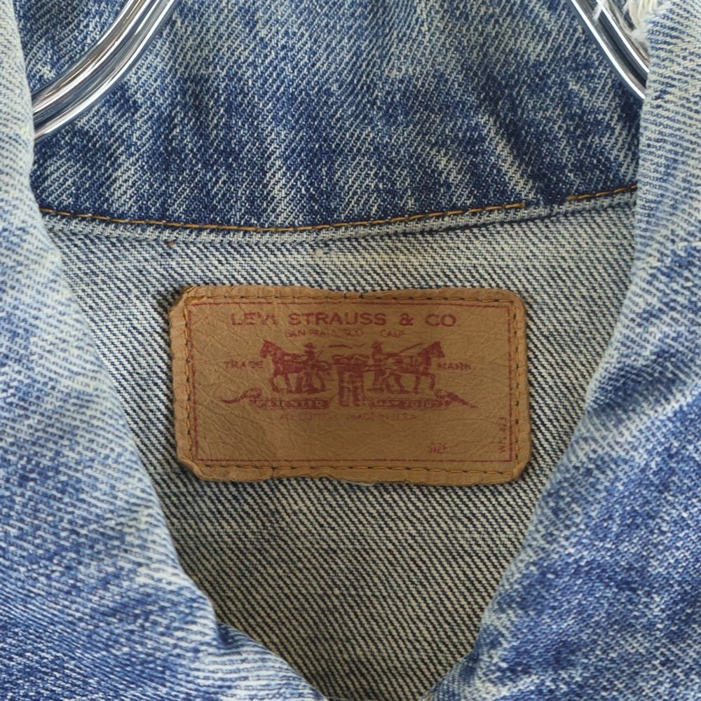 Levi's (リーバイス) 70s ケアタグ欠品 スモールe ボタン裏53 70505
