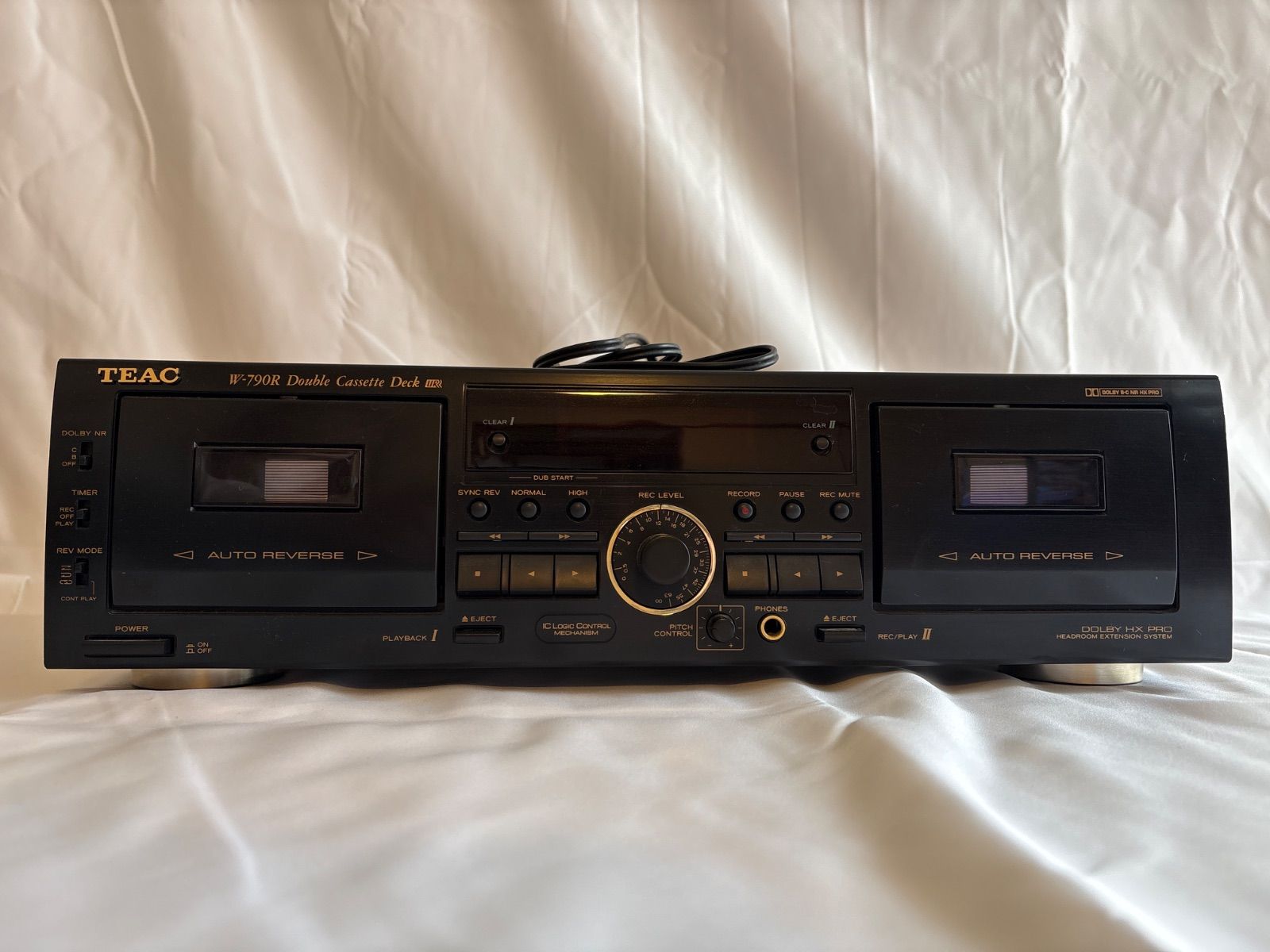 中古品】TEAC W-790R ダブルカセットデッキ C-4 - メルカリ