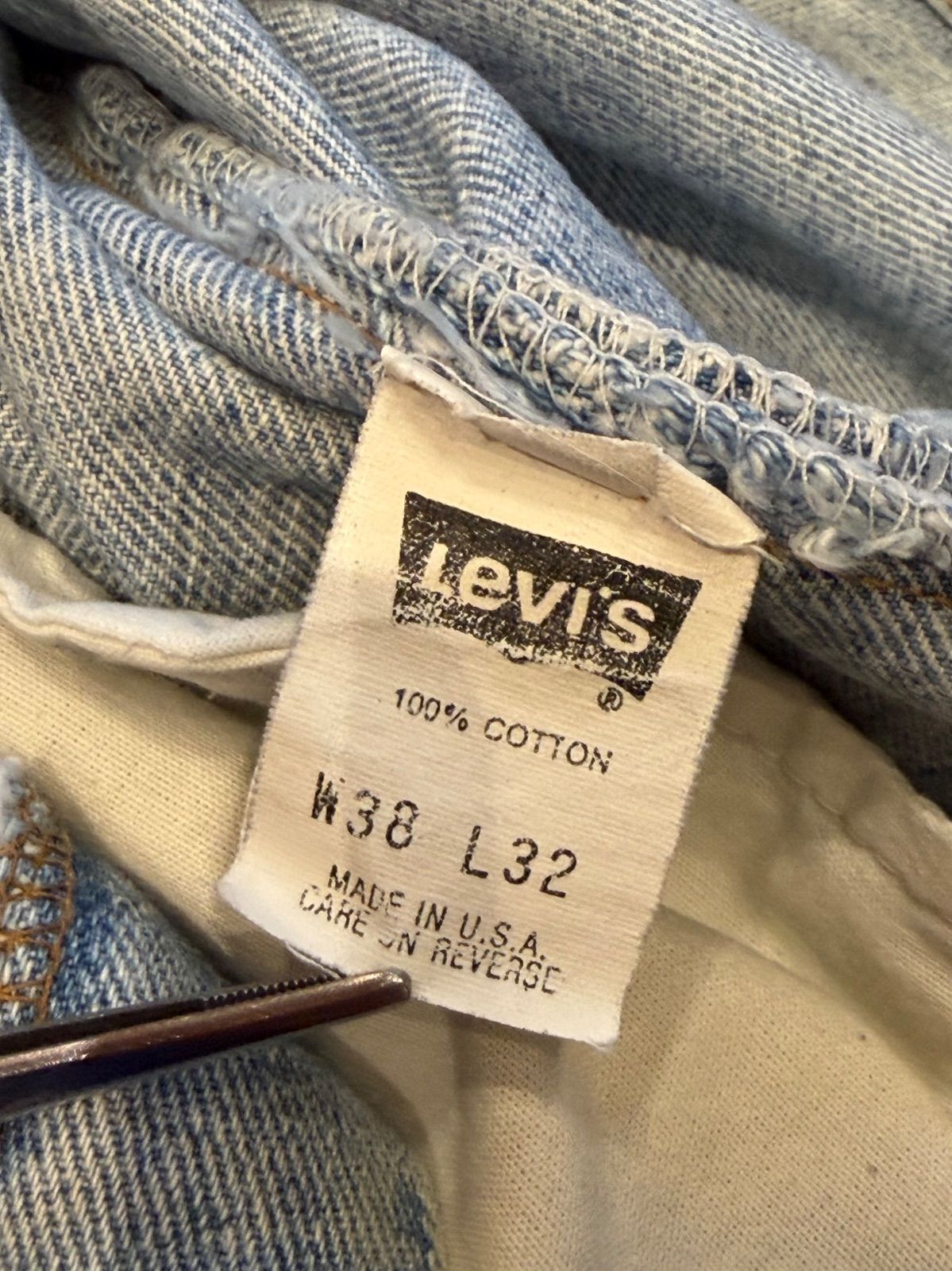 Levi's 550 / 1992年7月 USA製 / W38 L32 】 リーバイス デニムパンツ