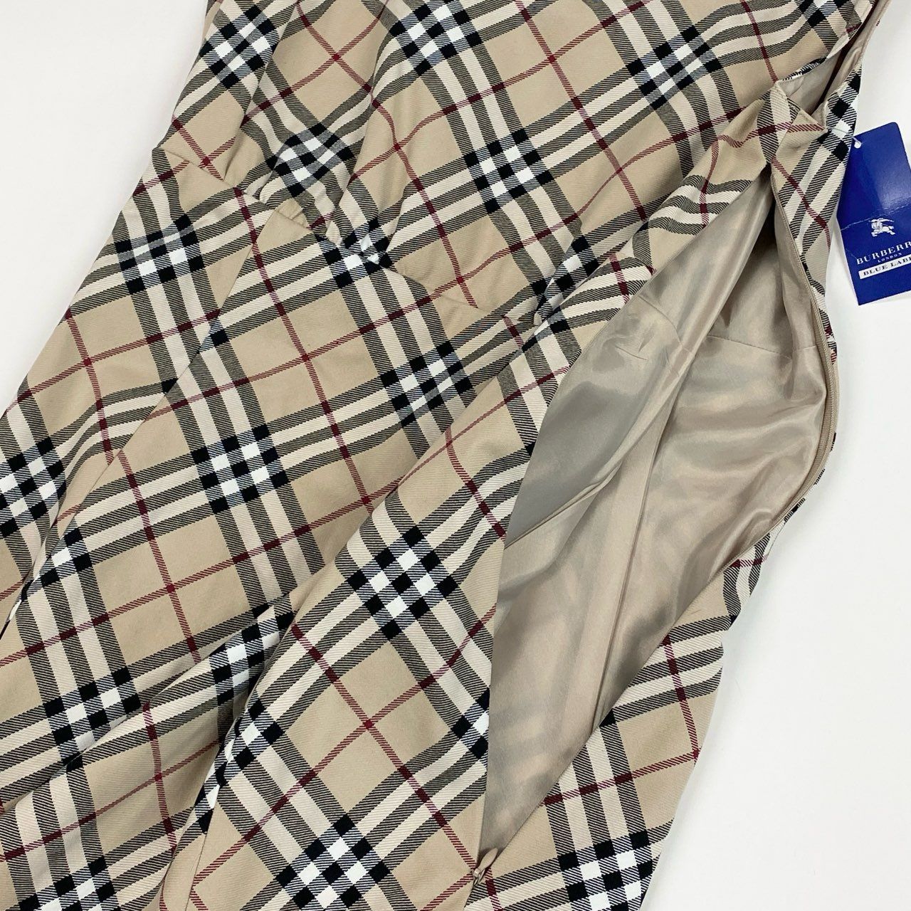 Ib19 《極美品》 BURBERRY BLUE LABEL バーバリーブルーレーベル ノバ 