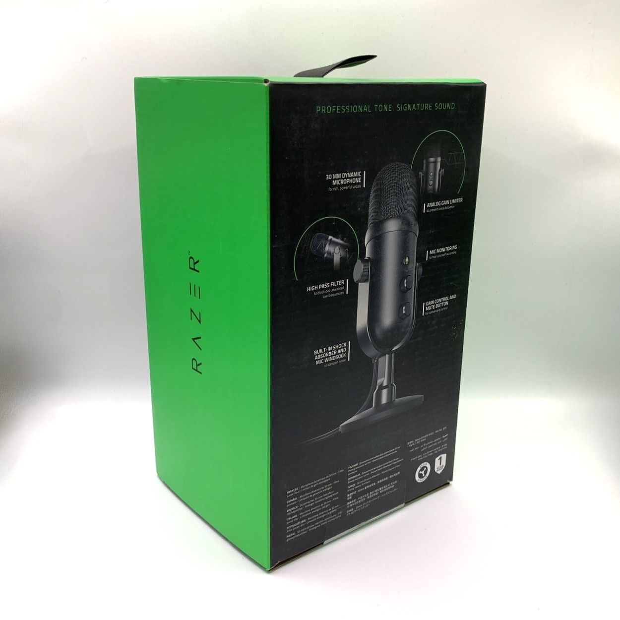◇882【新品】Razer Seiren V2 Pro 30mm ダイナミック USB マイク