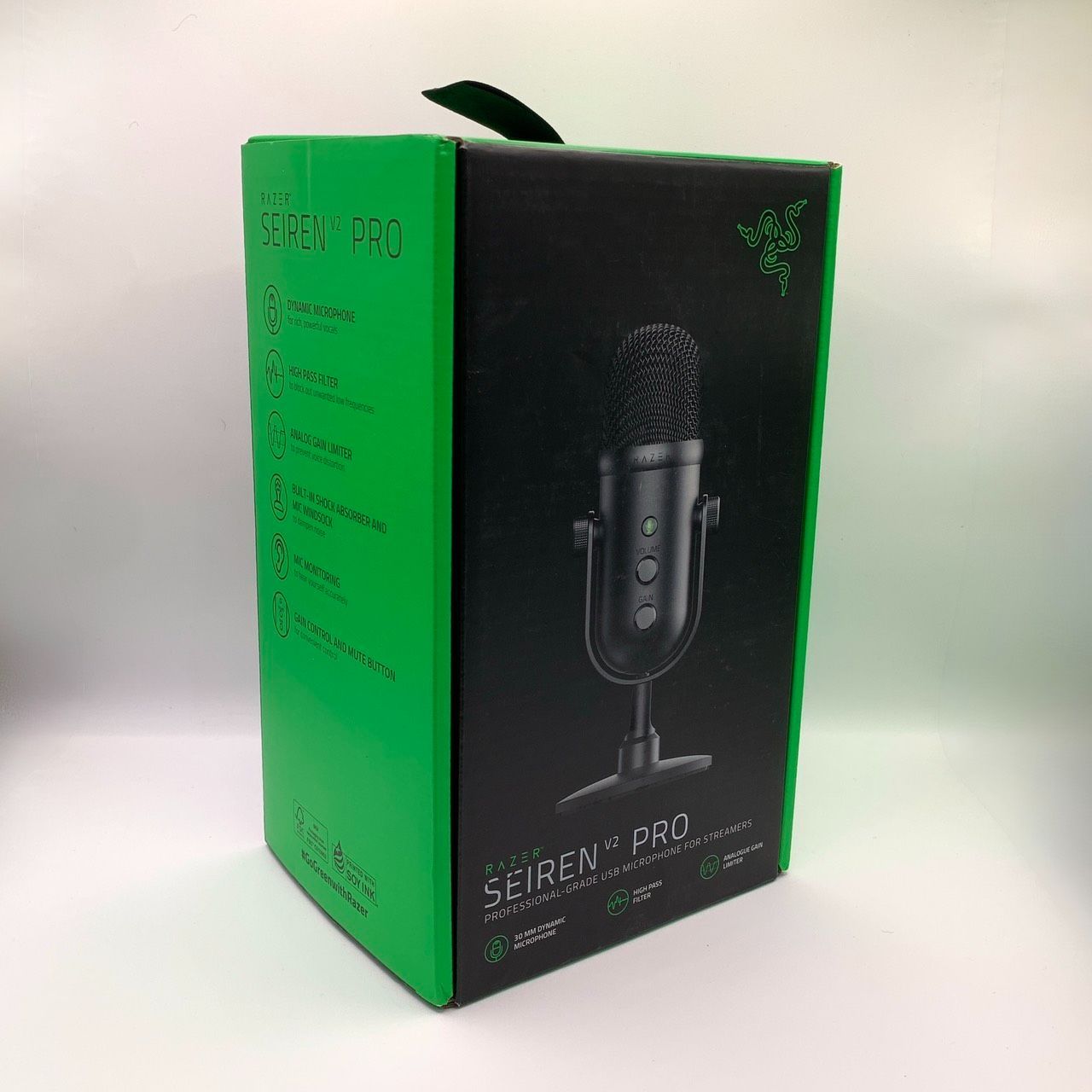 ◇882【新品】Razer Seiren V2 Pro 30mm ダイナミック USB マイク 